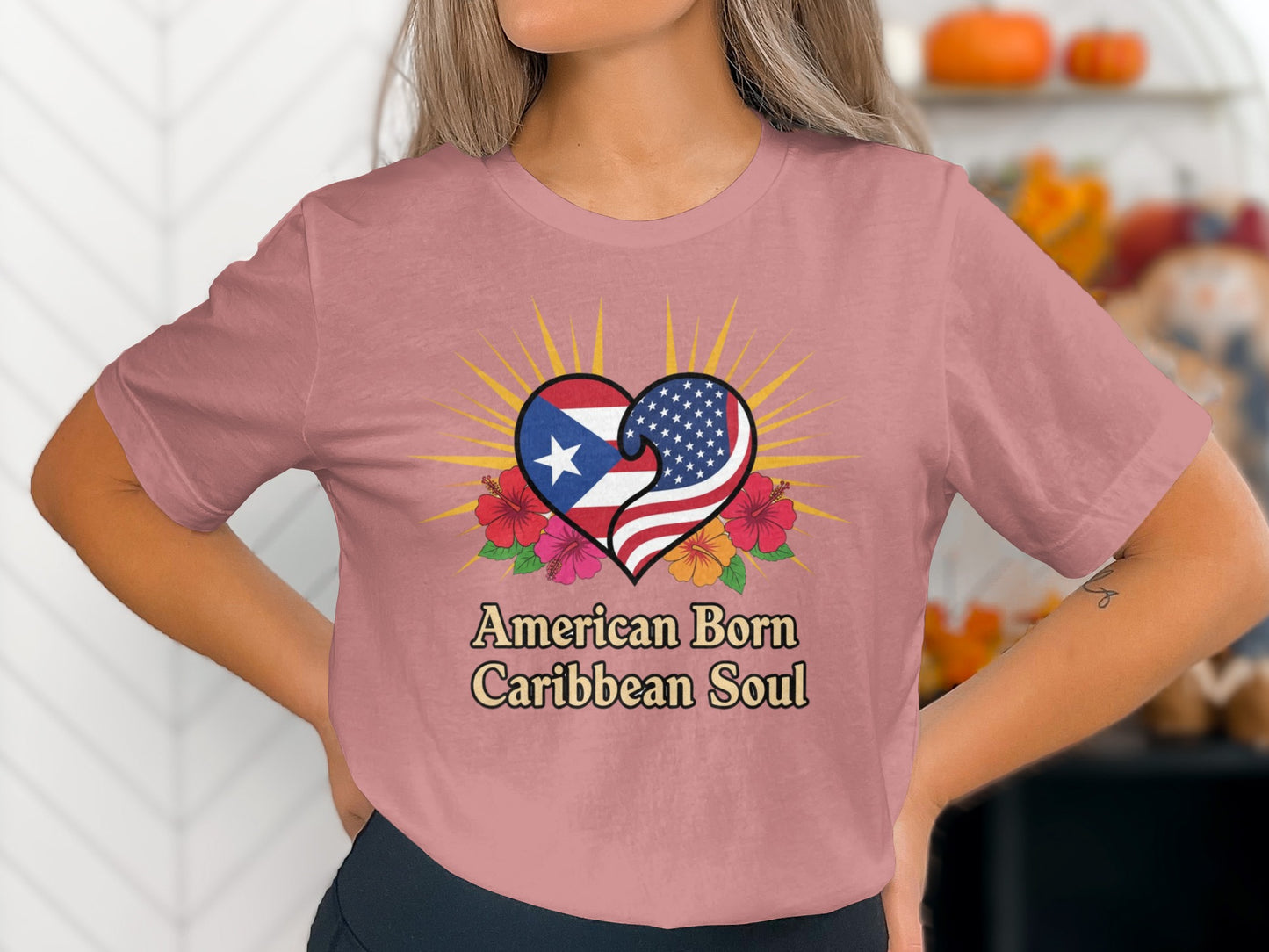 American Born Caribbean Soul Graphic Tee