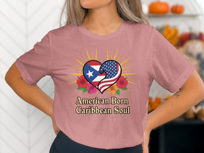 American Born Caribbean Soul Graphic Tee