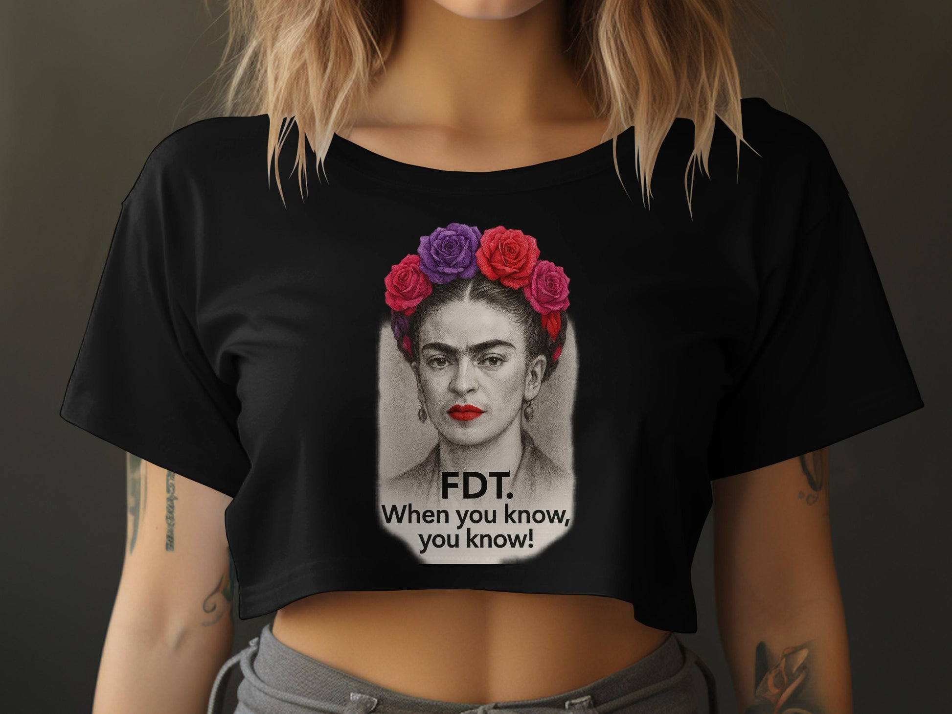FDT When You Know You Know Graphic Print T-Shirt product