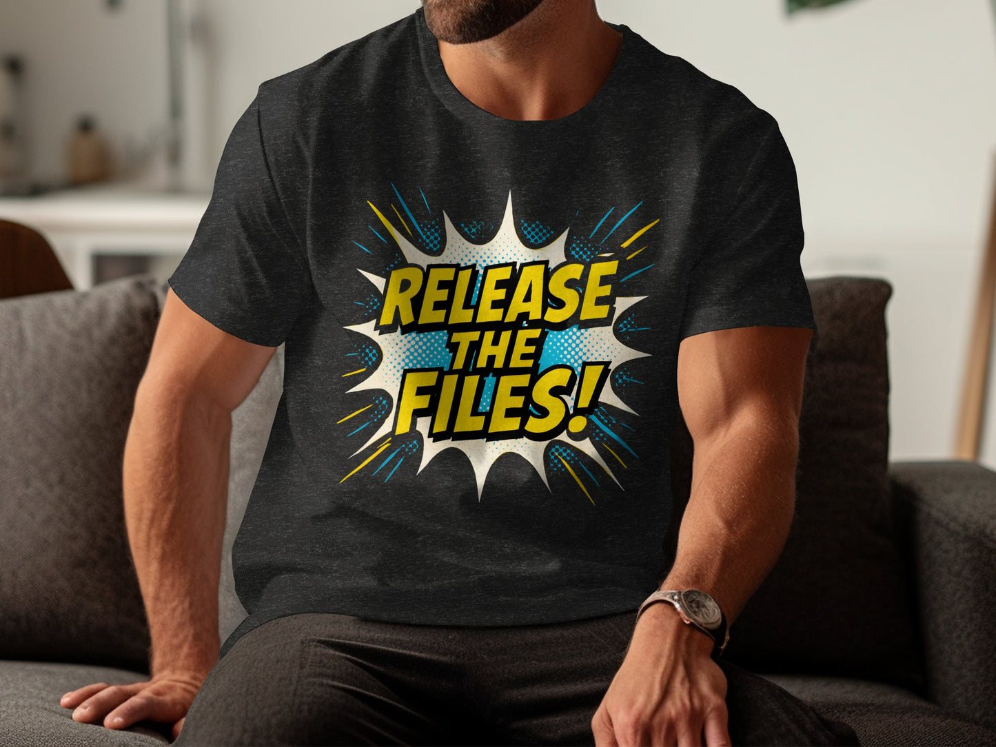 Release The Files Graphic T-Shirt product type