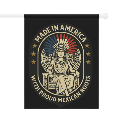 Made in America With Proud Mexican Roots Flag