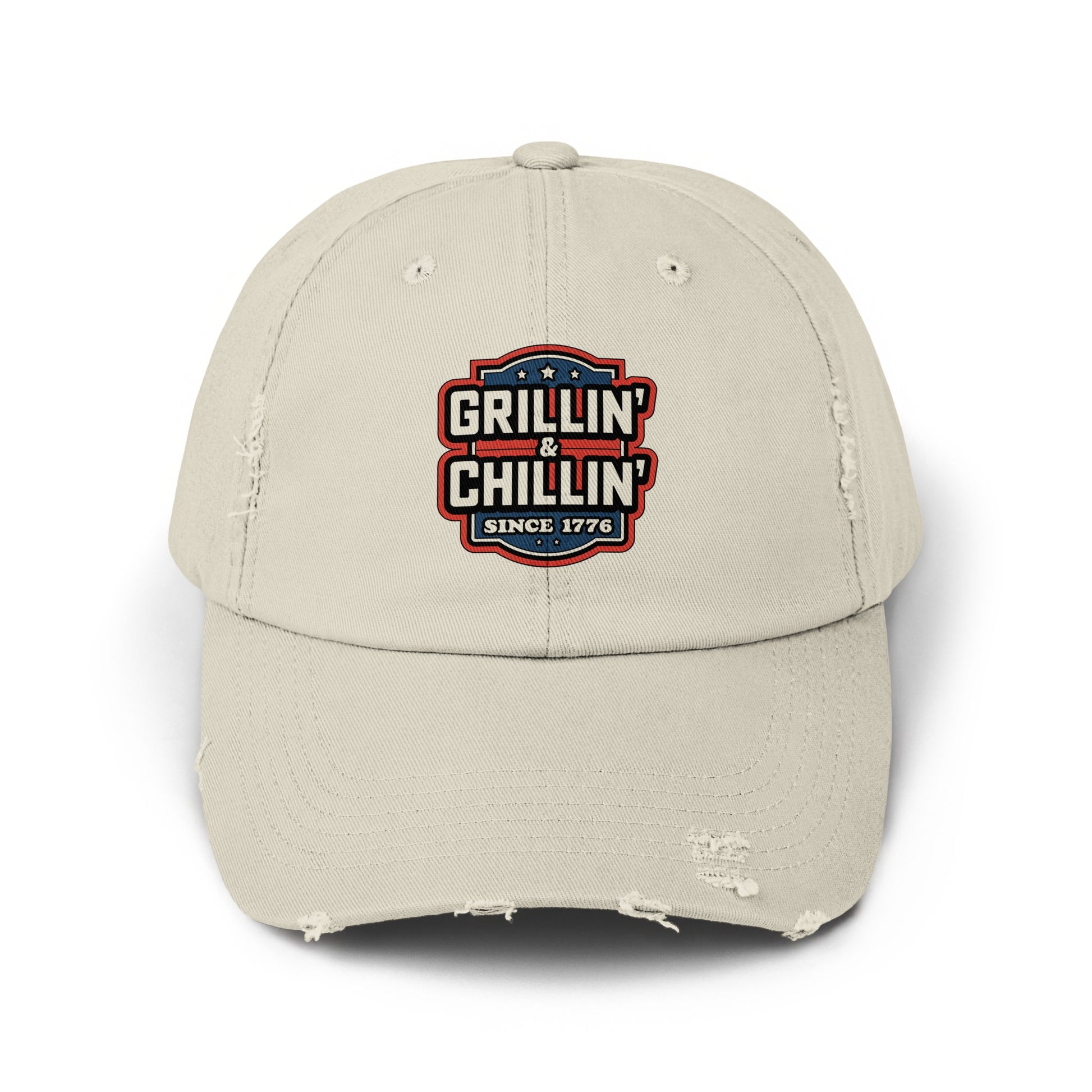 Grillin' & Chillin' Since 1776 Embroidered Hat product