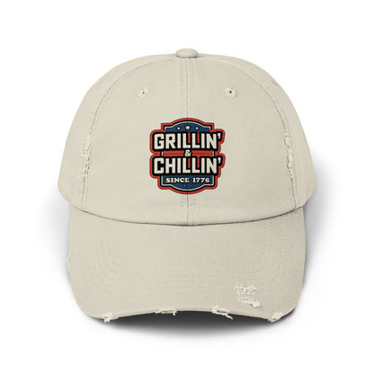 Grillin' & Chillin' Since 1776 Embroidered Hat product