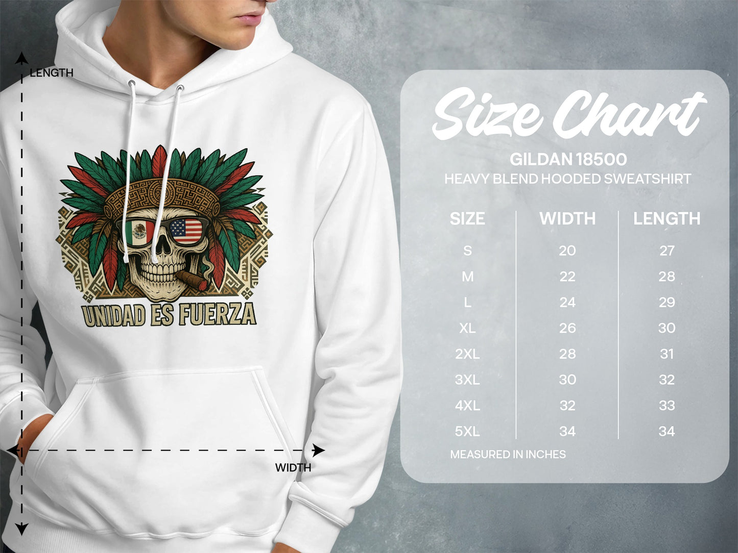 Unidad Es Fuerza Hooded Sweatshirt