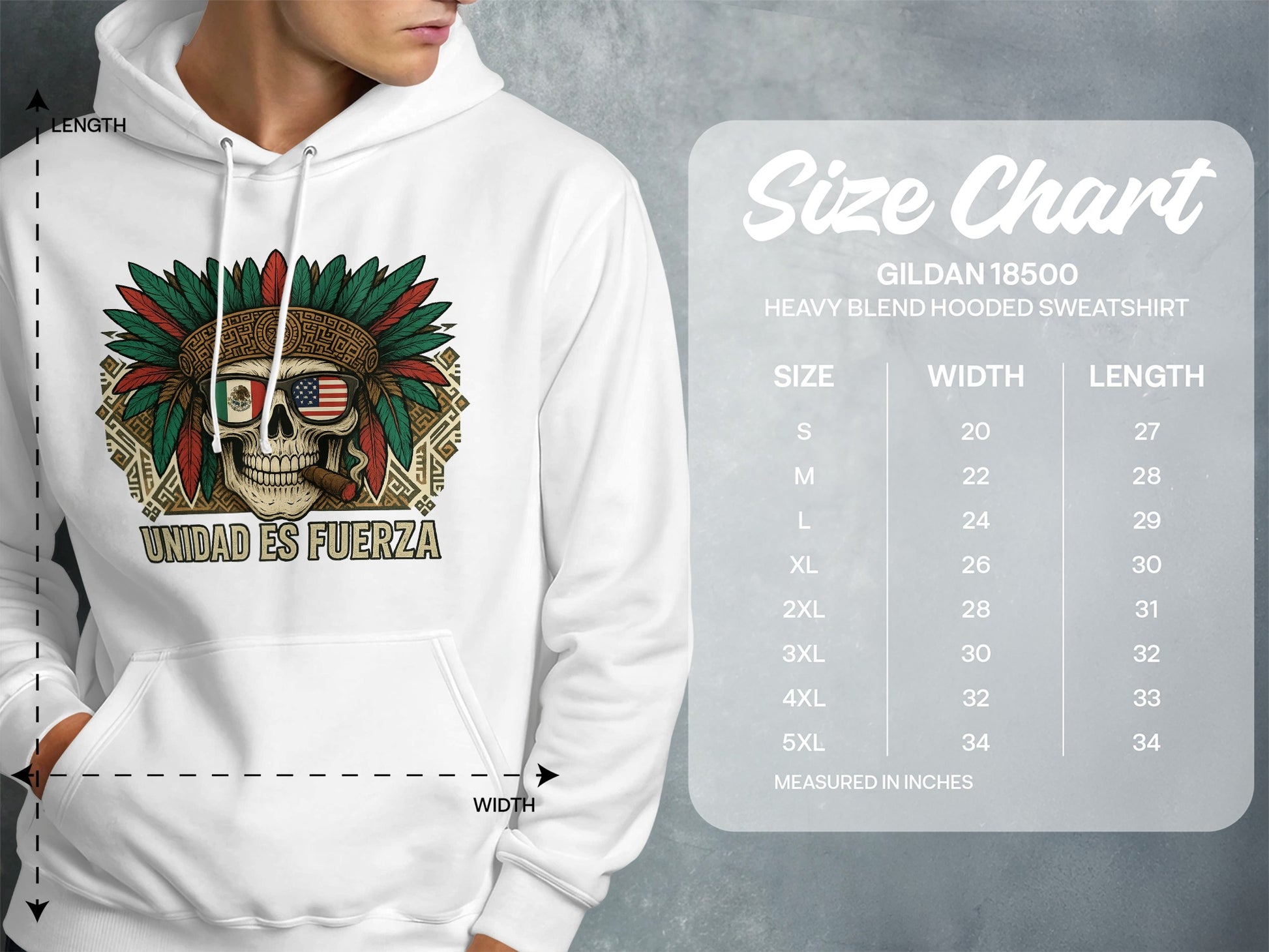 Unidad Es Fuerza Hooded Sweatshirt