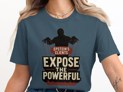 Epstein's Clients Expose The Powerful T-shirt product type