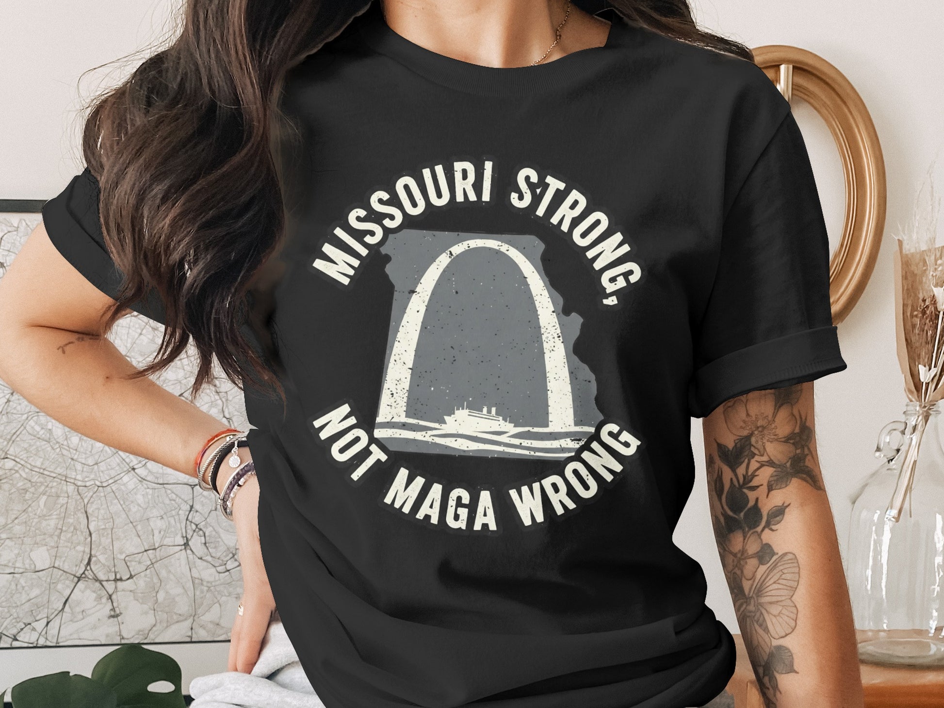 Missouri Strong Not Maga Wrong T-shirt product type