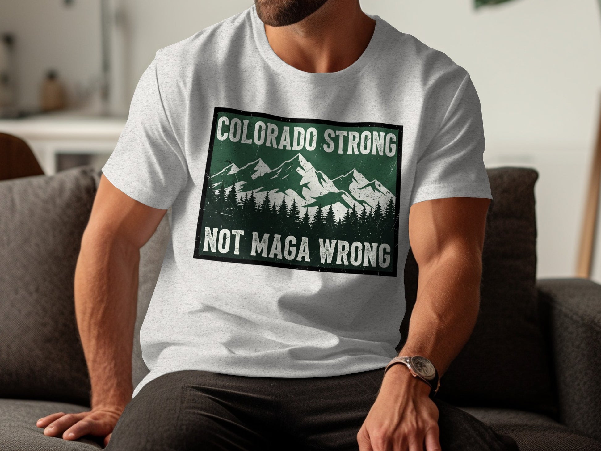 Colorado Strong Not Maga Wrong T-shirt product type