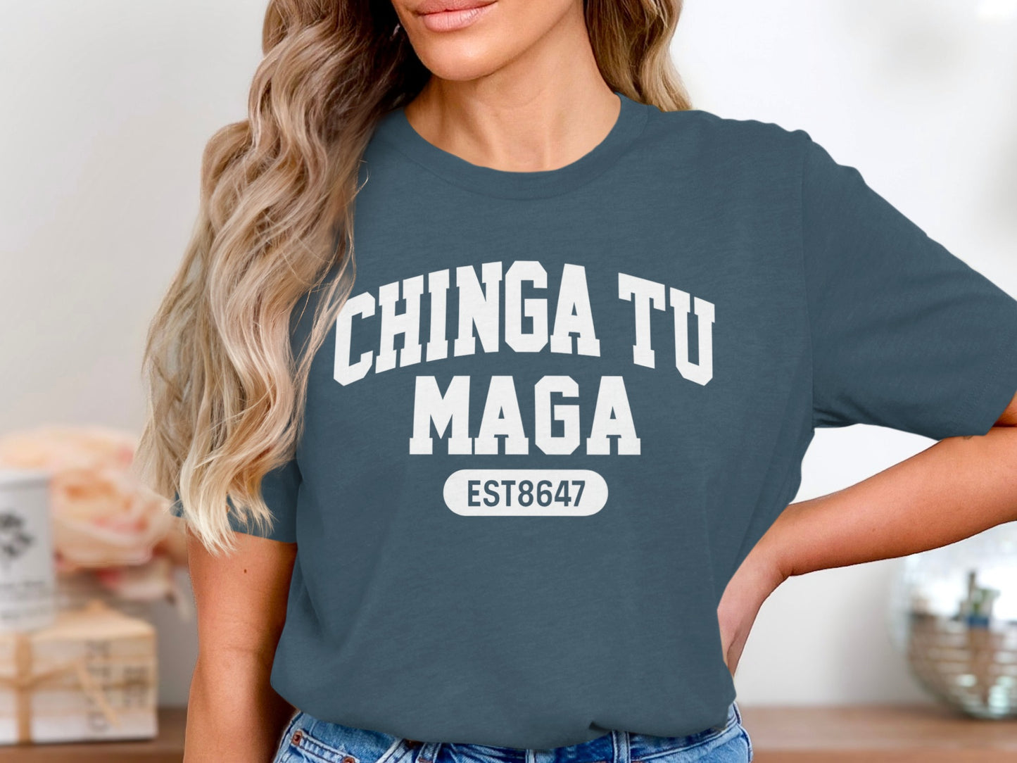 CHINGA TU MAGA EST8647 Graphic Tee Shirt Product
