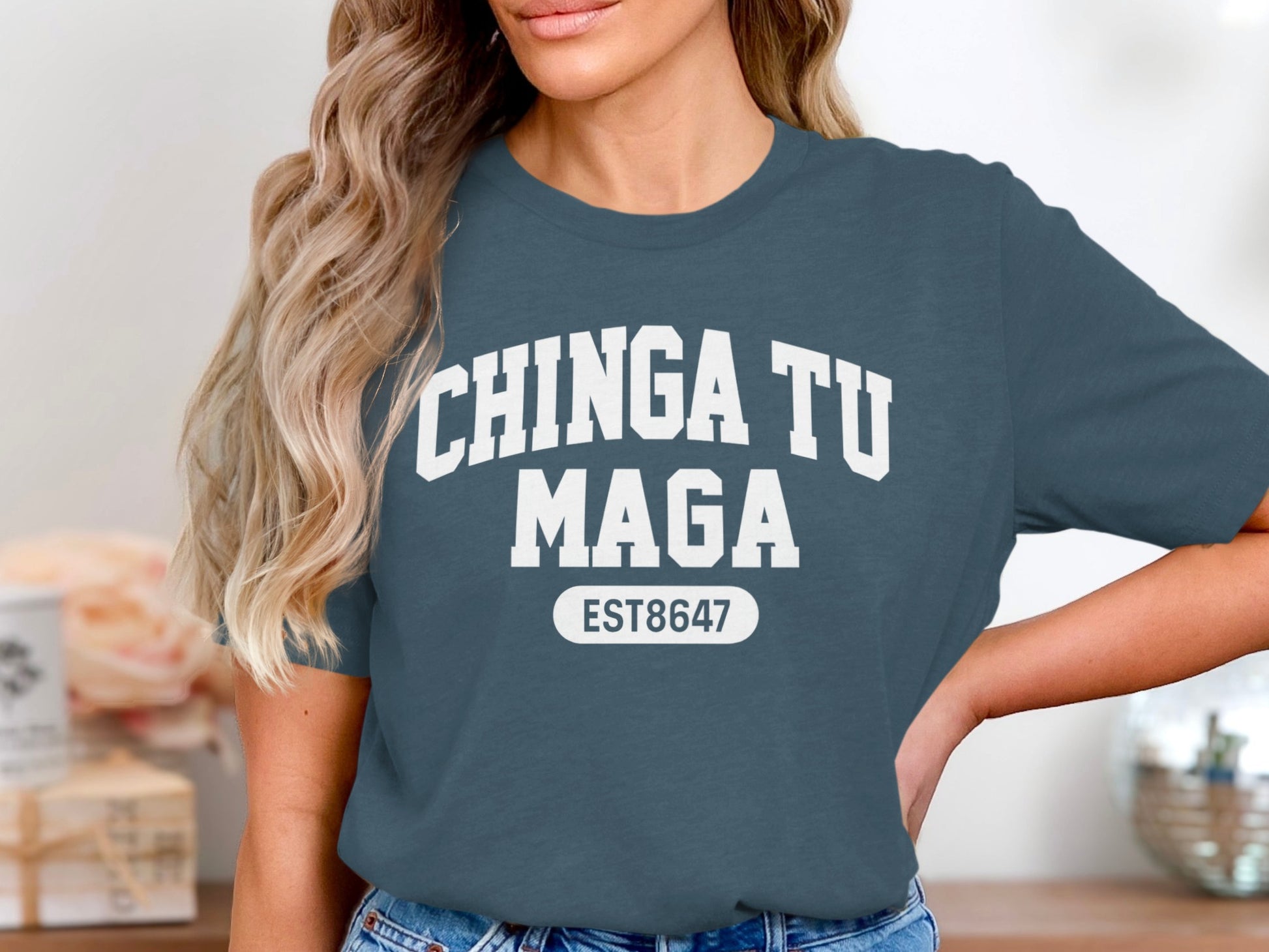 CHINGA TU MAGA EST8647 Graphic Tee Shirt Product