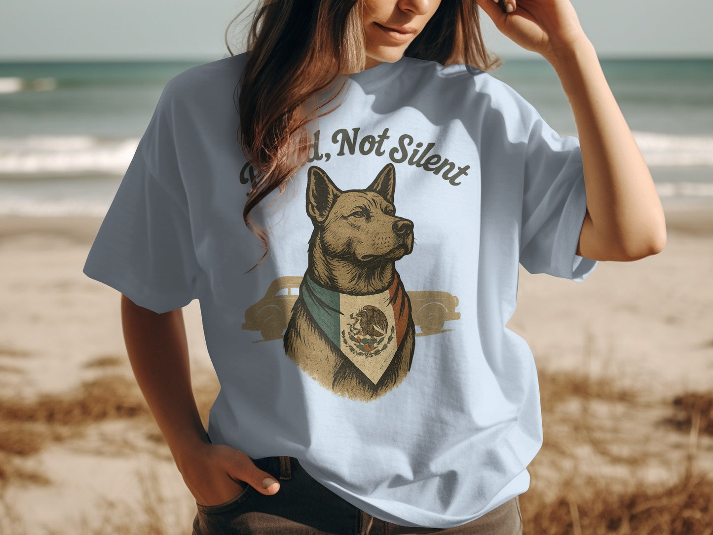 Proud Not Silent German Shepherd T-shirt product