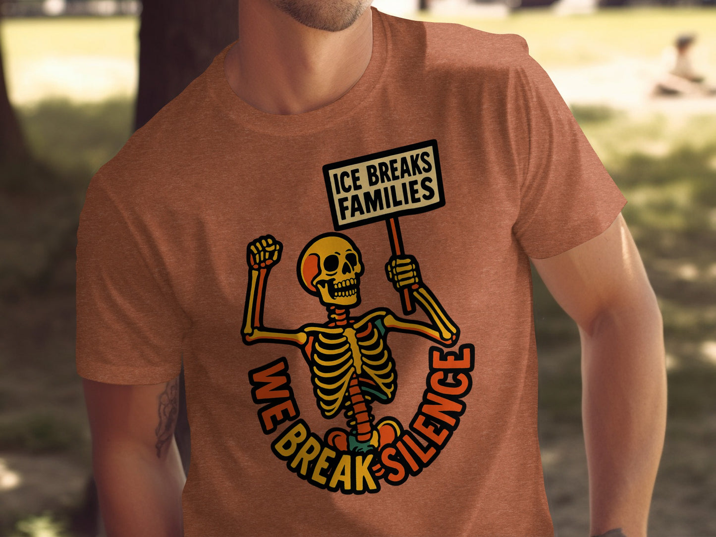 ICE Breaks Families We Break Silence T-shirt product