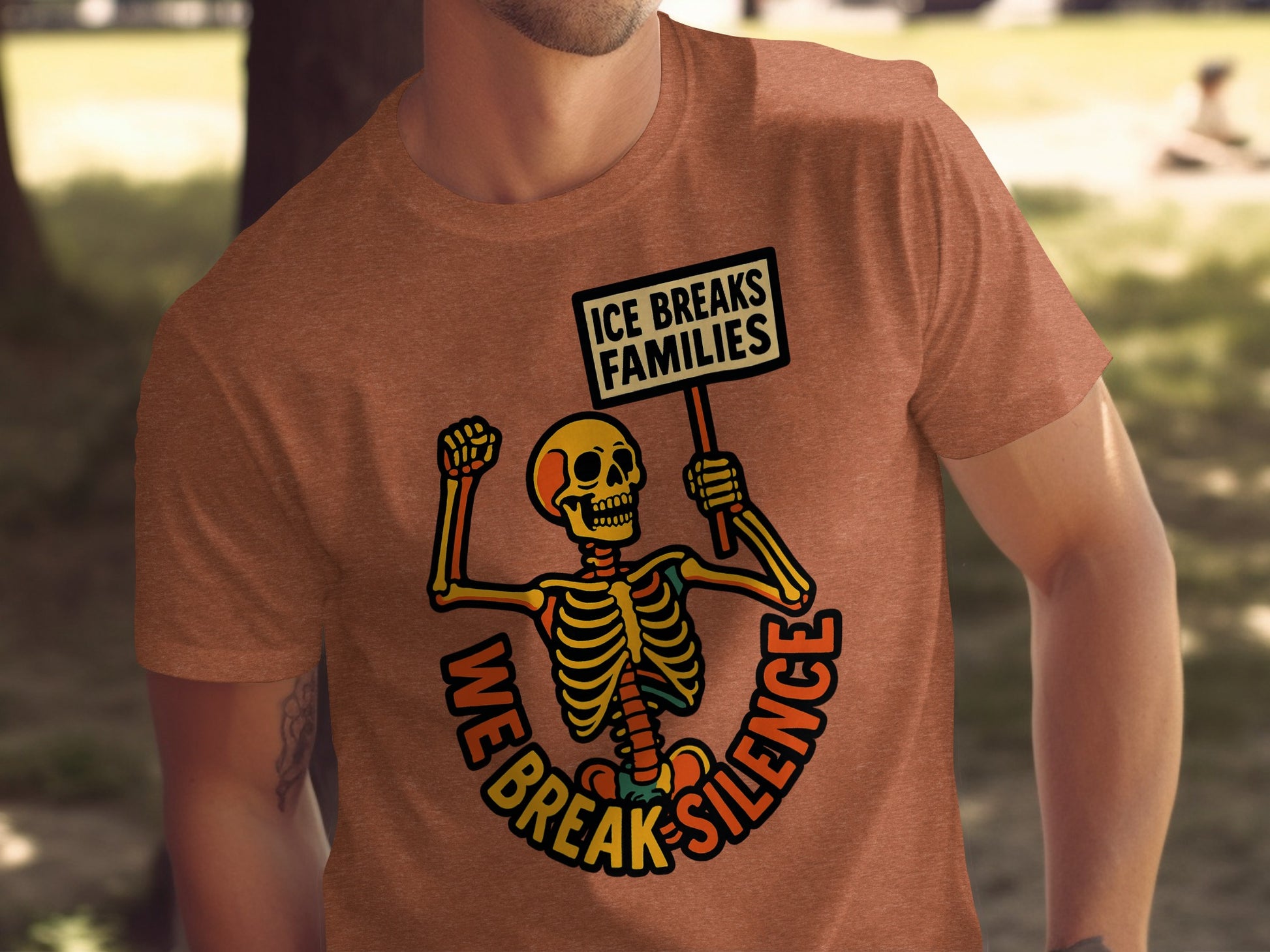 ICE Breaks Families We Break Silence T-shirt product
