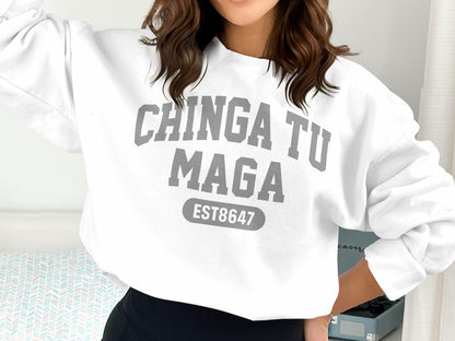 CHINGA TU MAGA EST8647 Graphic Sweatshirt