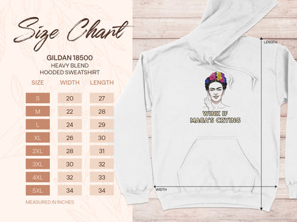 Wink If Magas Crying Hoodie Sweatshirt