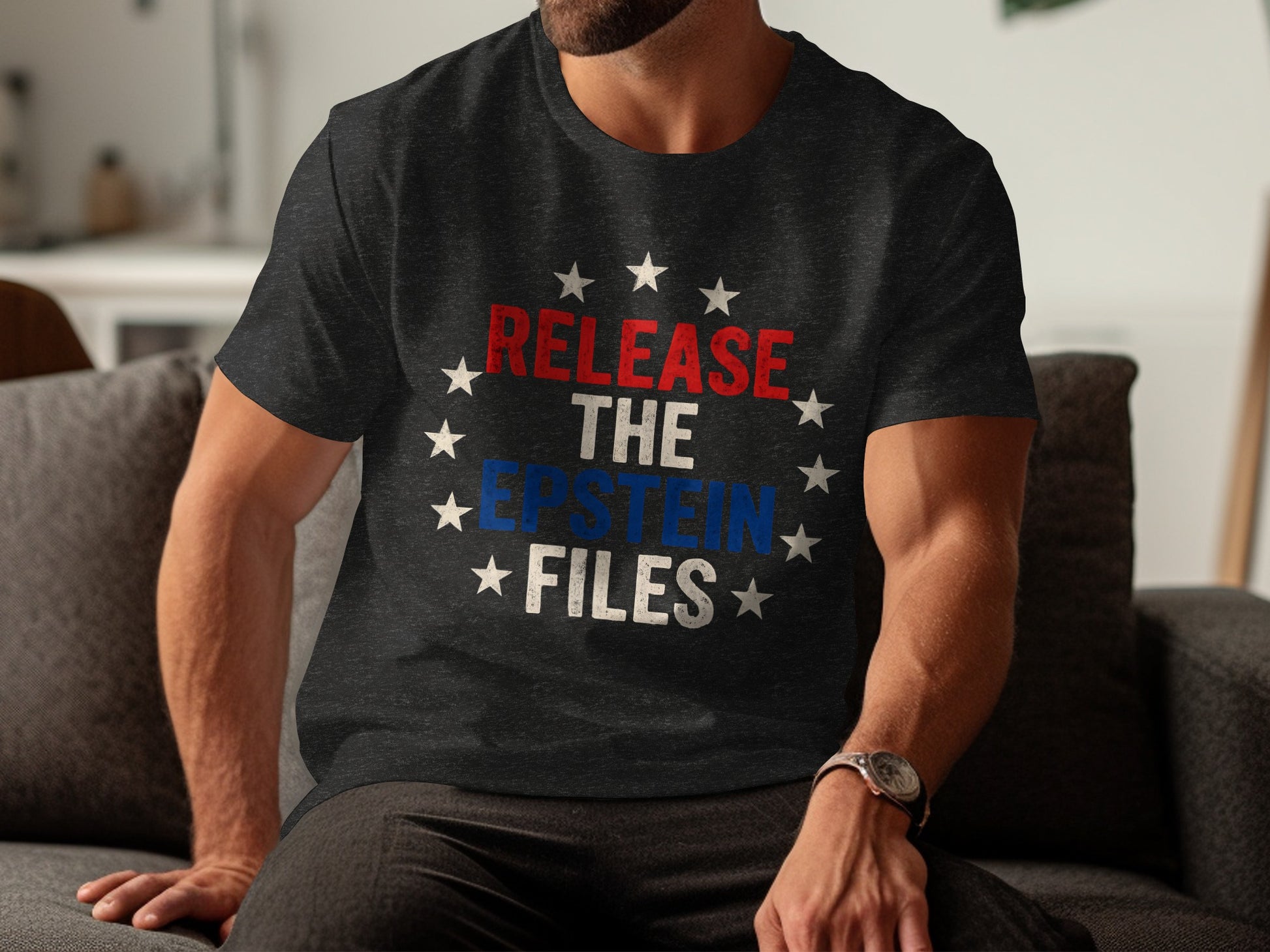 Release The Epstein Files Statement Shirt product