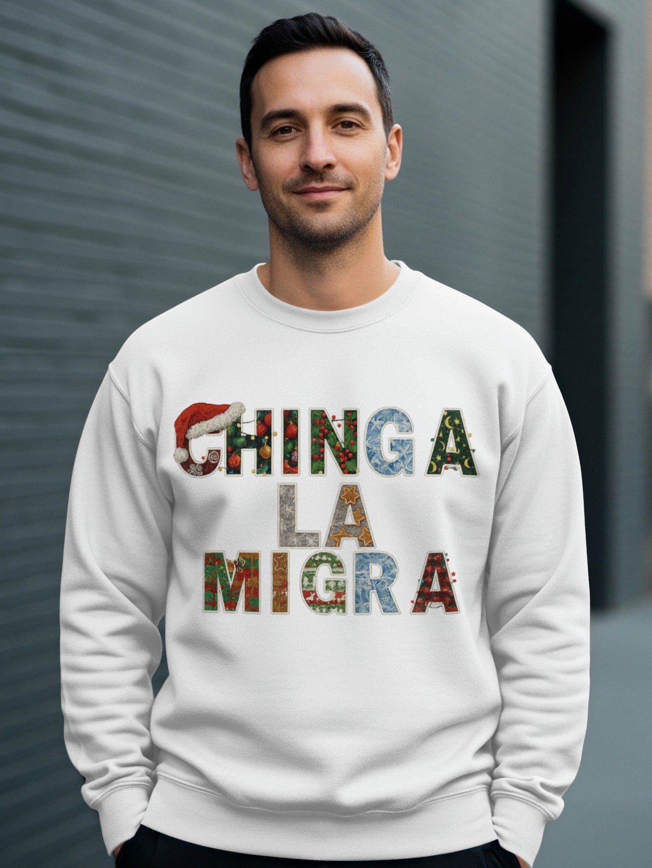 Chinga La Migra Funny Graphic Sweatshirt