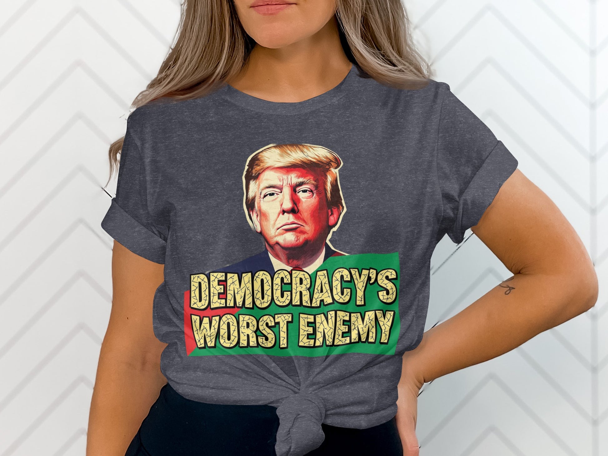 Democracy's Worst Enemy Graphic T-Shirt product