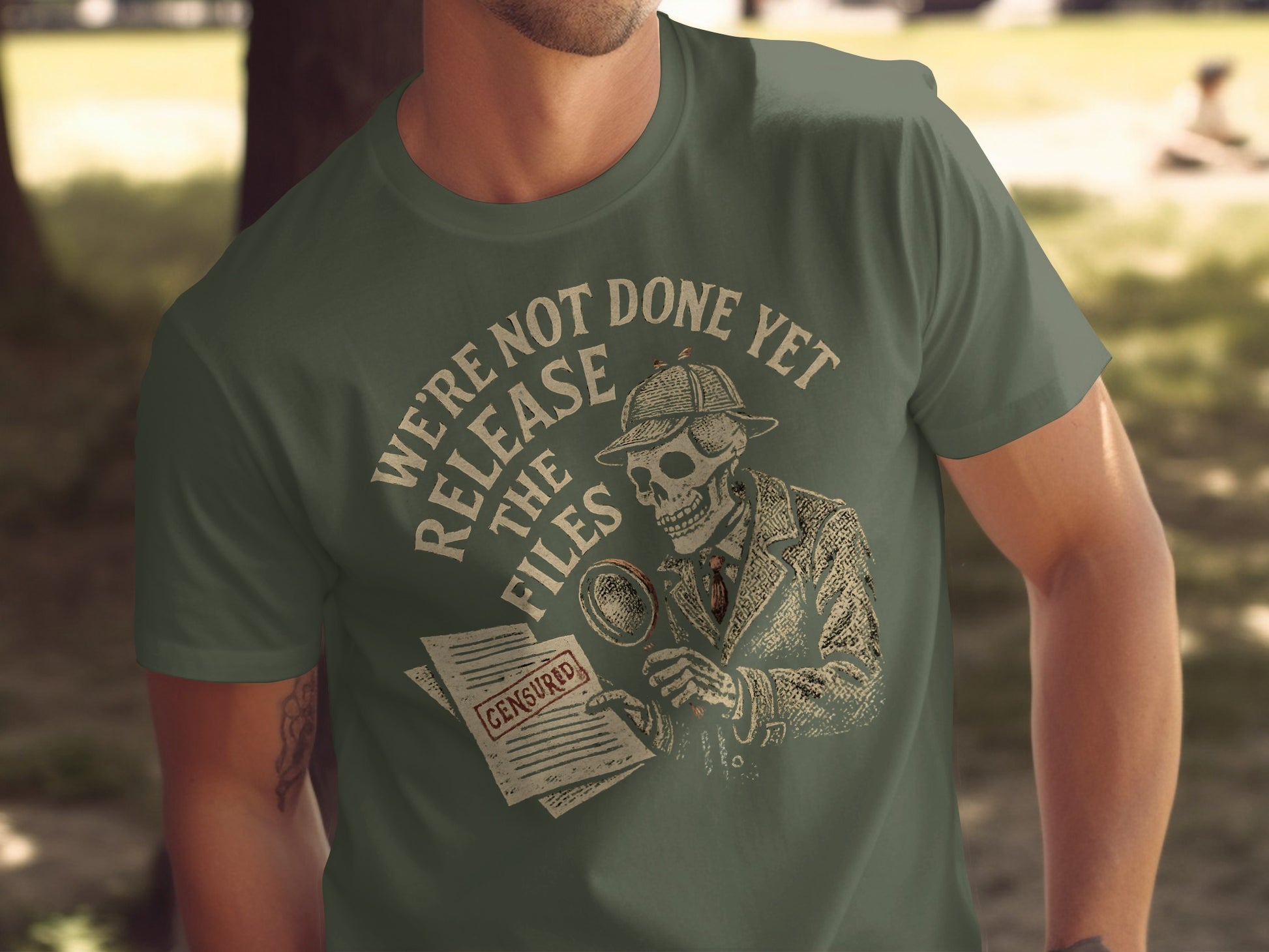 We're Not Done Yet Release The Files Shirt product