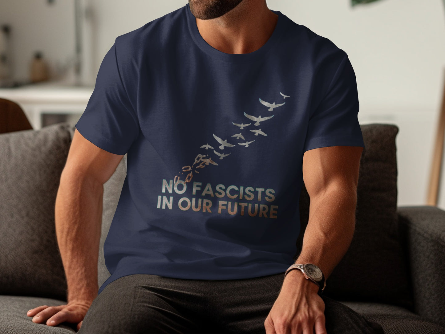 No Fascists In Our Future T-shirt