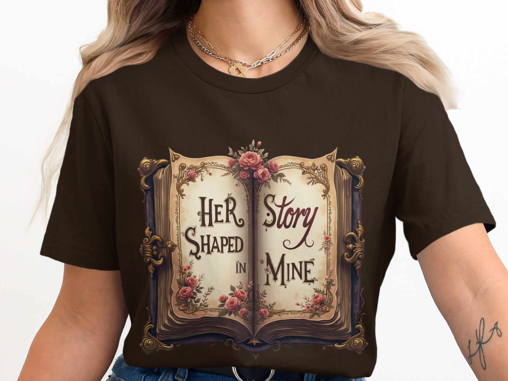 Her Story Shaped in Mine Graphic T-Shirt product type