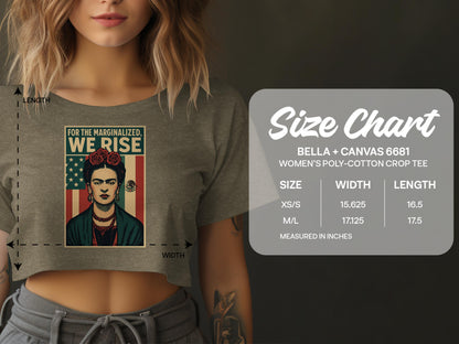 We Rise Graphic Women's Crop Tee product type