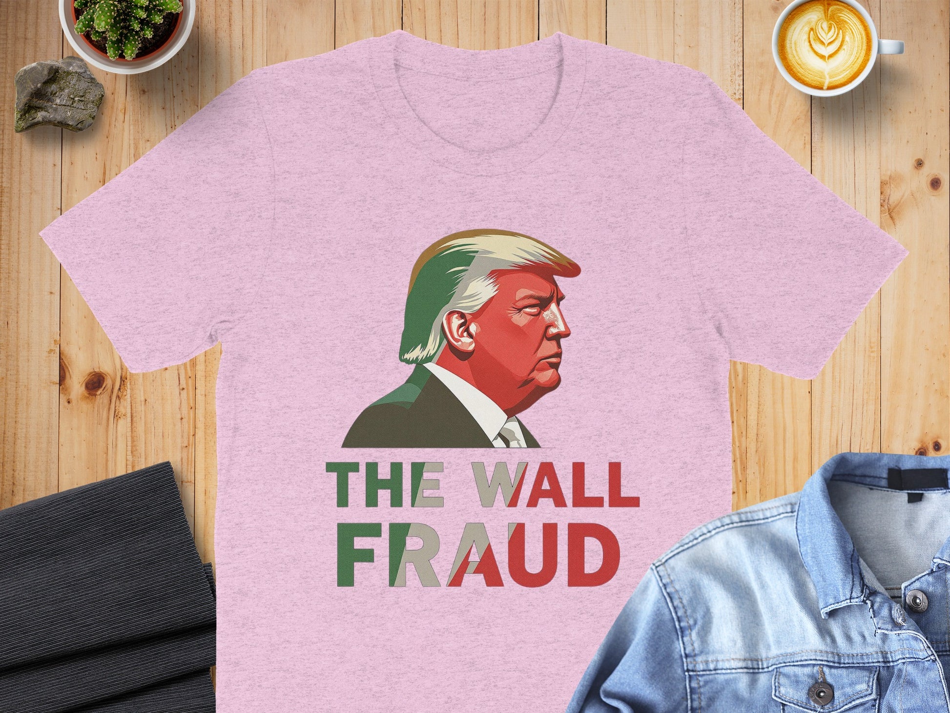 The Wall Fraud Graphic Statement Shirt product type