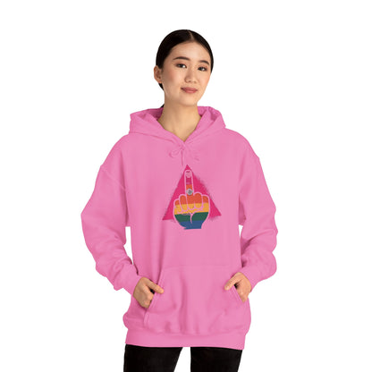 Pride Hoodie Pride Graphic Hoodie - Unisex Heavy Blend™ with Bold Rainbow Design