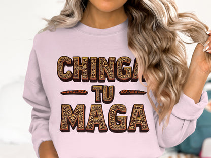 CHINGA TU MAGA Sweatshirt Trendy Apparel
