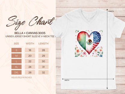 Heart Flag Design Unisex Short Sleeve Tee product type