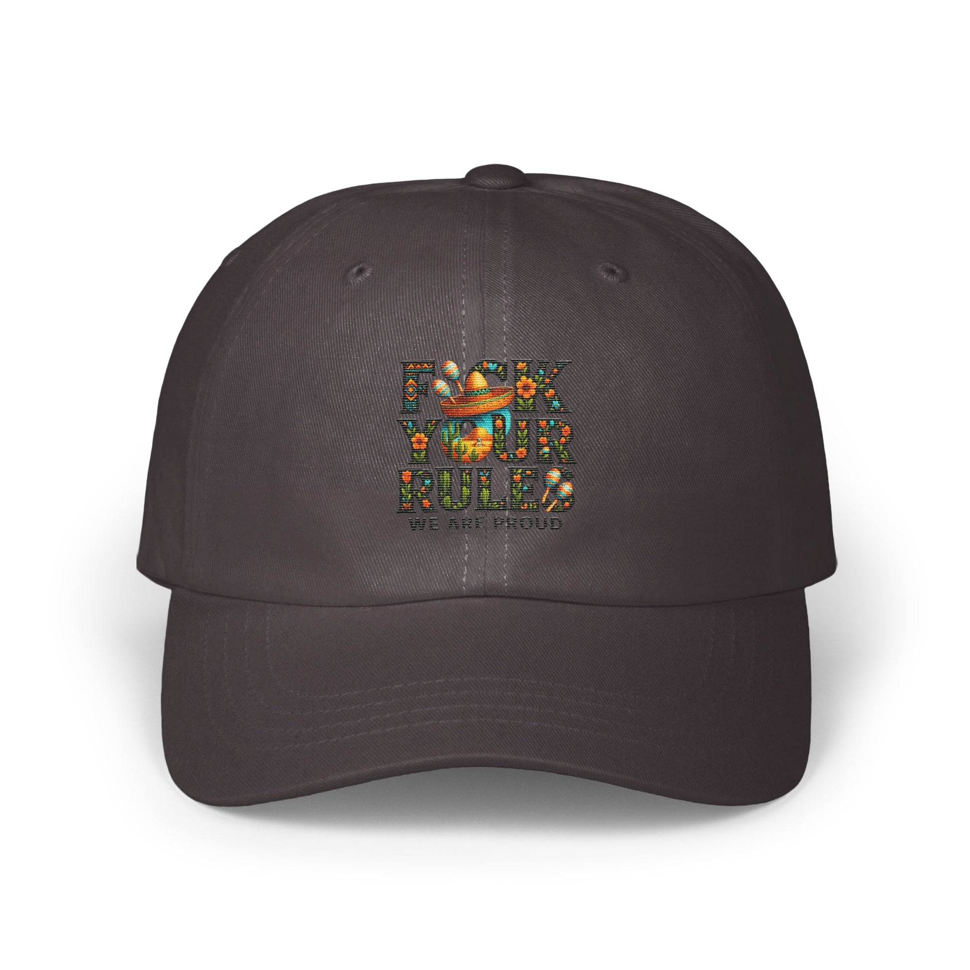 Funky Colorful Slogan Baseball Cap for Fun Product