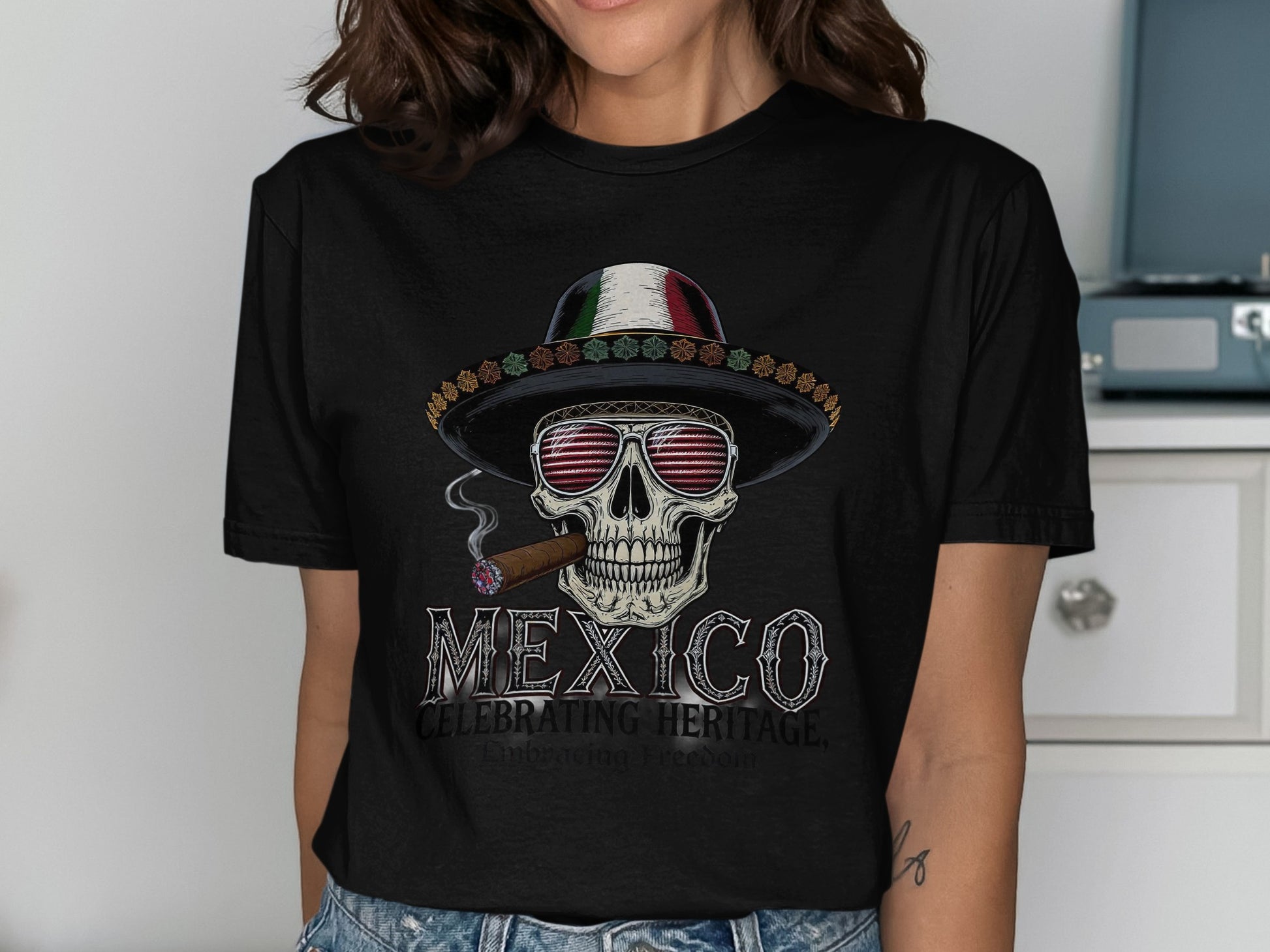 Mexico Celebrating Heritage Embracing Freedom T-shirt product