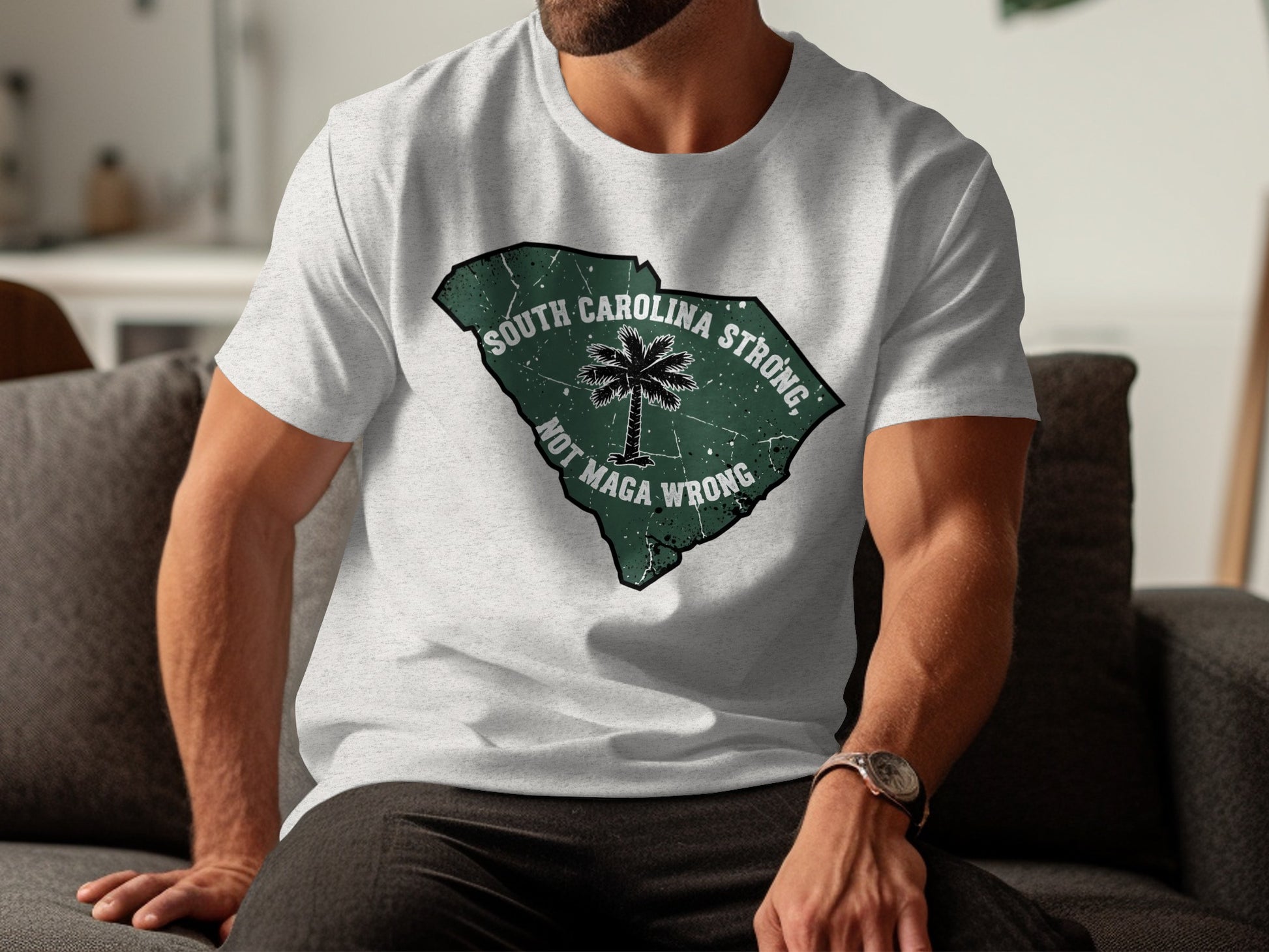 South Carolina Strong Not MAGA Wrong Statement T-shirt product type