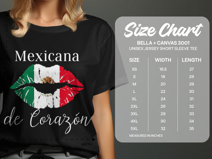Mexicana de Corazón Graphic Tee product