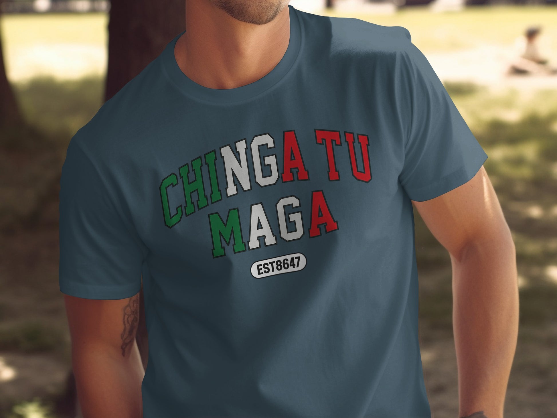 Chingatu Maga Est8647 Graphic Tee Shirt
