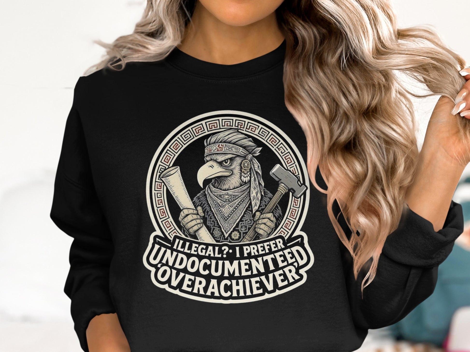 Illegal I Prefer Undocumented Overachiever product type