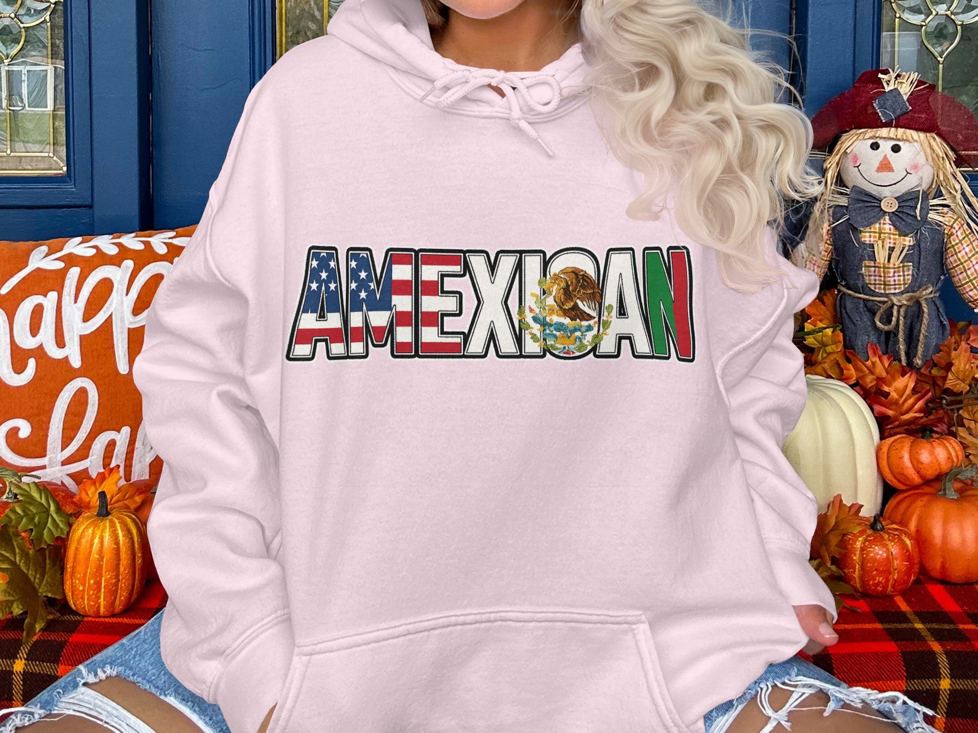 Amerixican Flag Hoodie Perfect for Patriotic Product