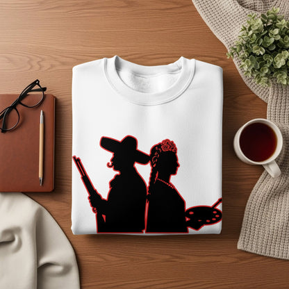 Artistic Silhouettes and Coffee Cozy Sweatshirt Product