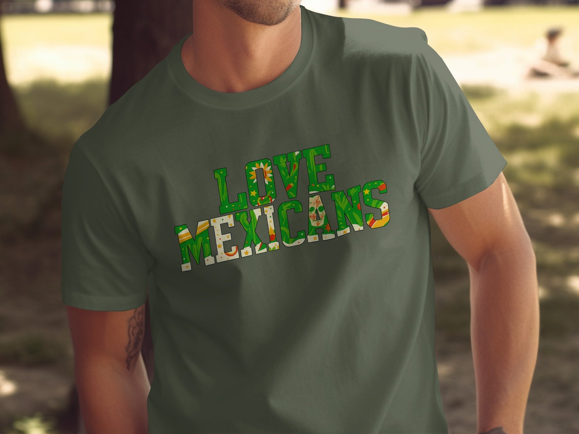 Love Mexicans Graphic T-shirt product type