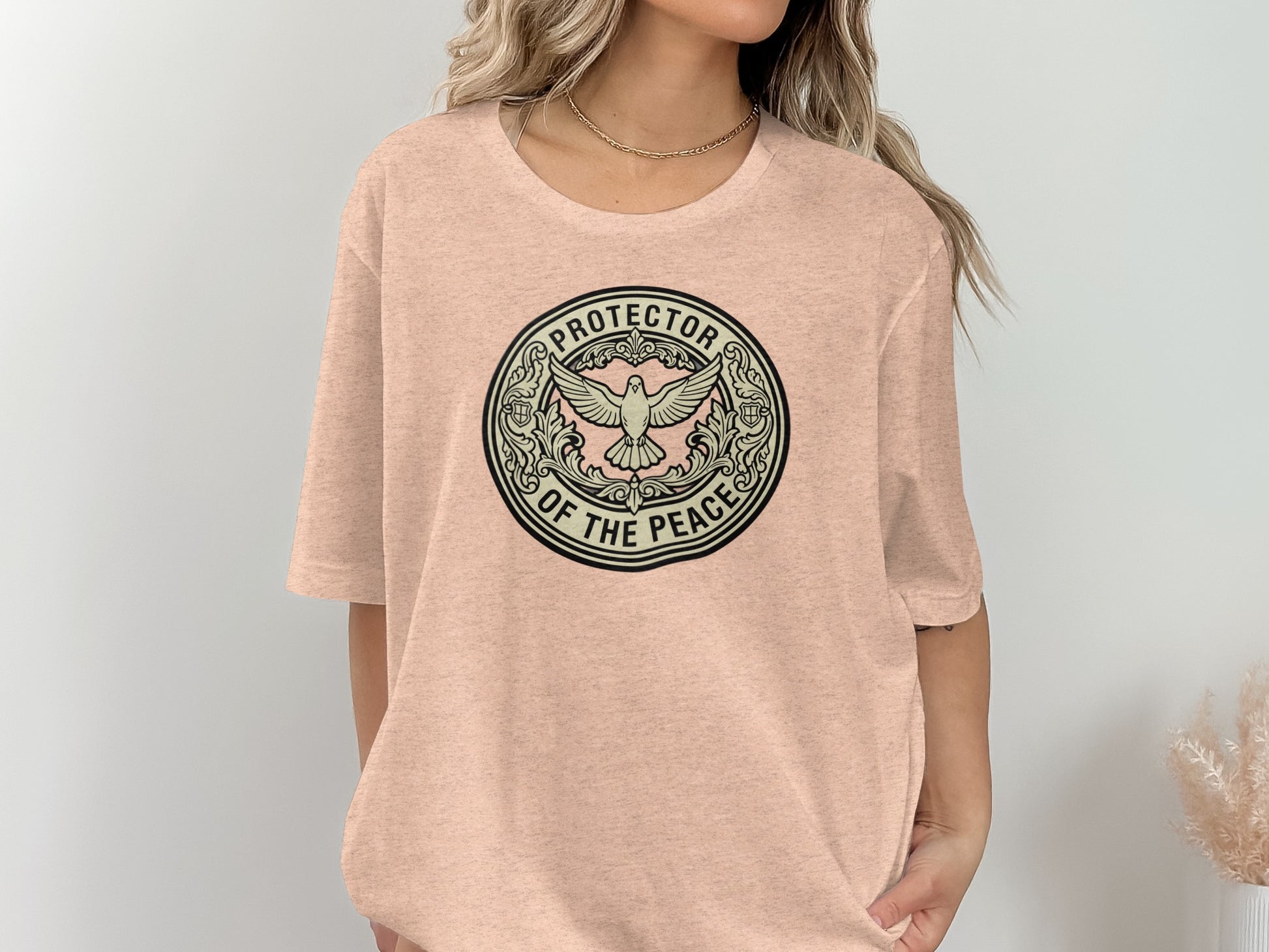 Protector Of The Peace Graphic Tee Shirt