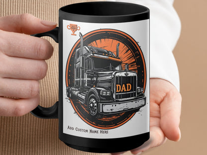 Customizable Dad Truck Design Coffee Mug Product