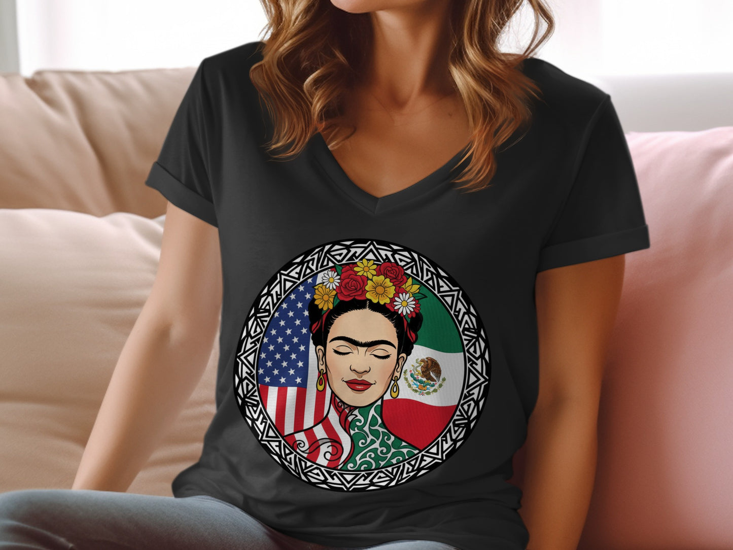 Vibrant Cultural Expression Graphic Tee Stylish Apparel