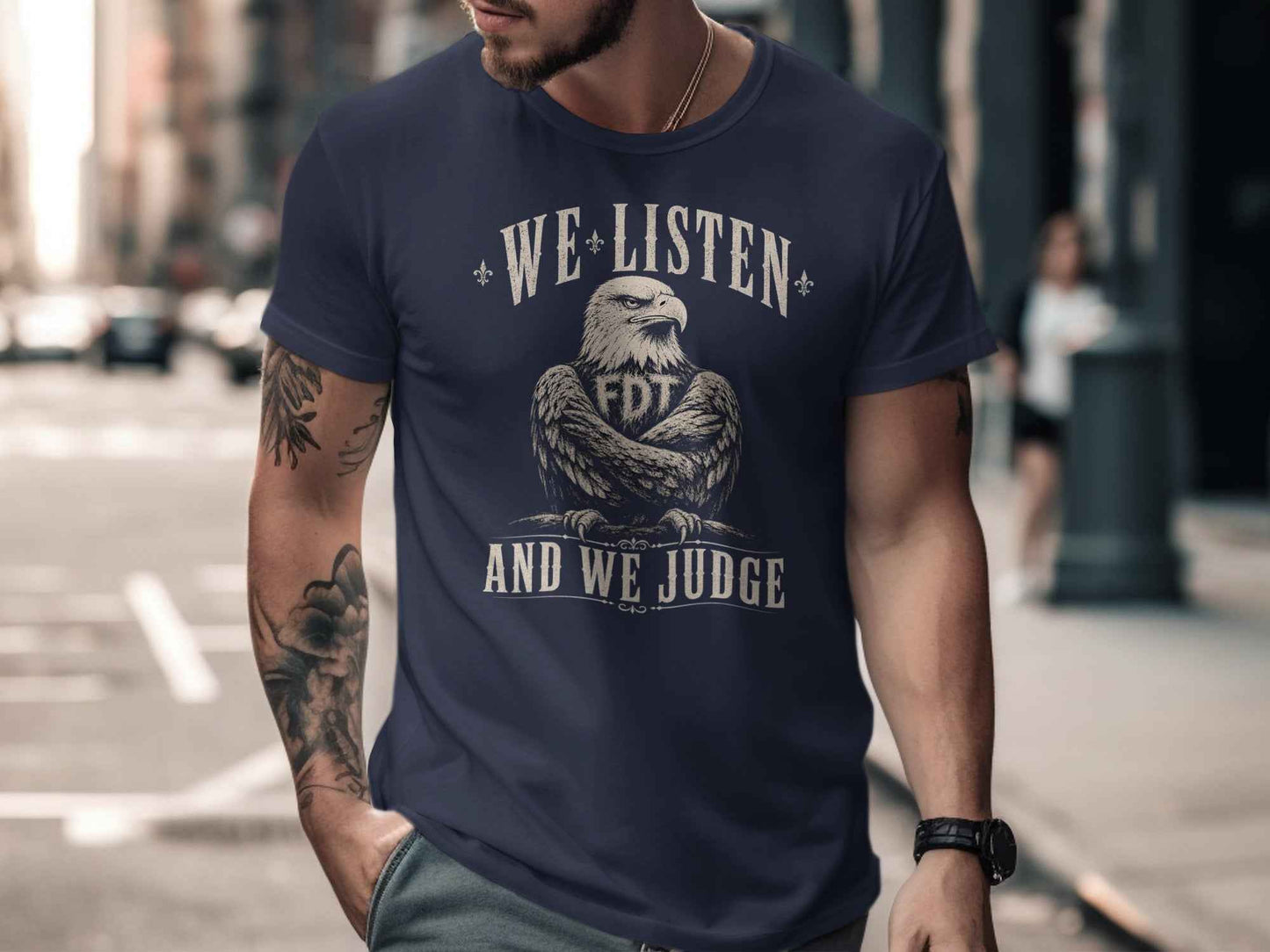 The Silent Judge Eagle Graphic T-Shirt