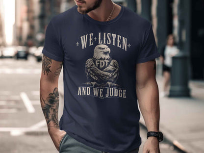 The Silent Judge Eagle Graphic T-Shirt