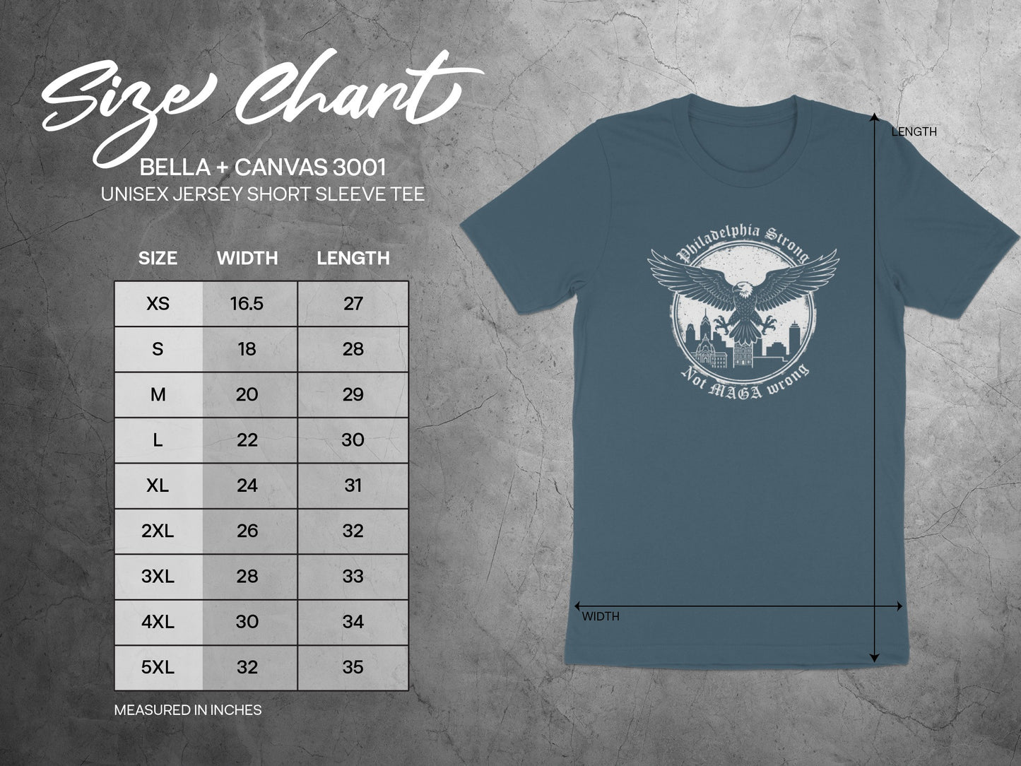 Philadelphia Strong Not MAGA Wrong Unisex Jersey T-Shirt