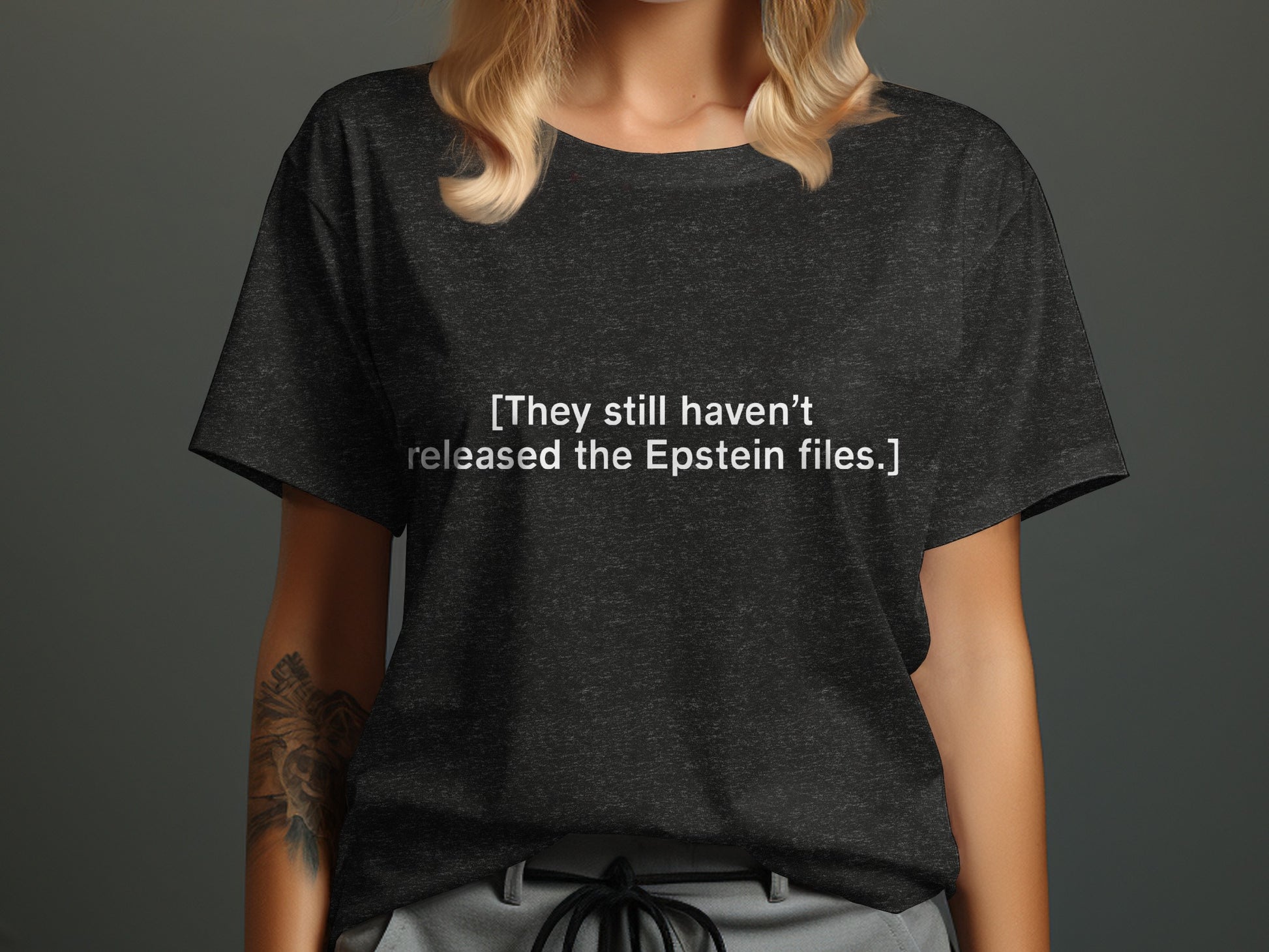 They still haven't released the Epstein files product type