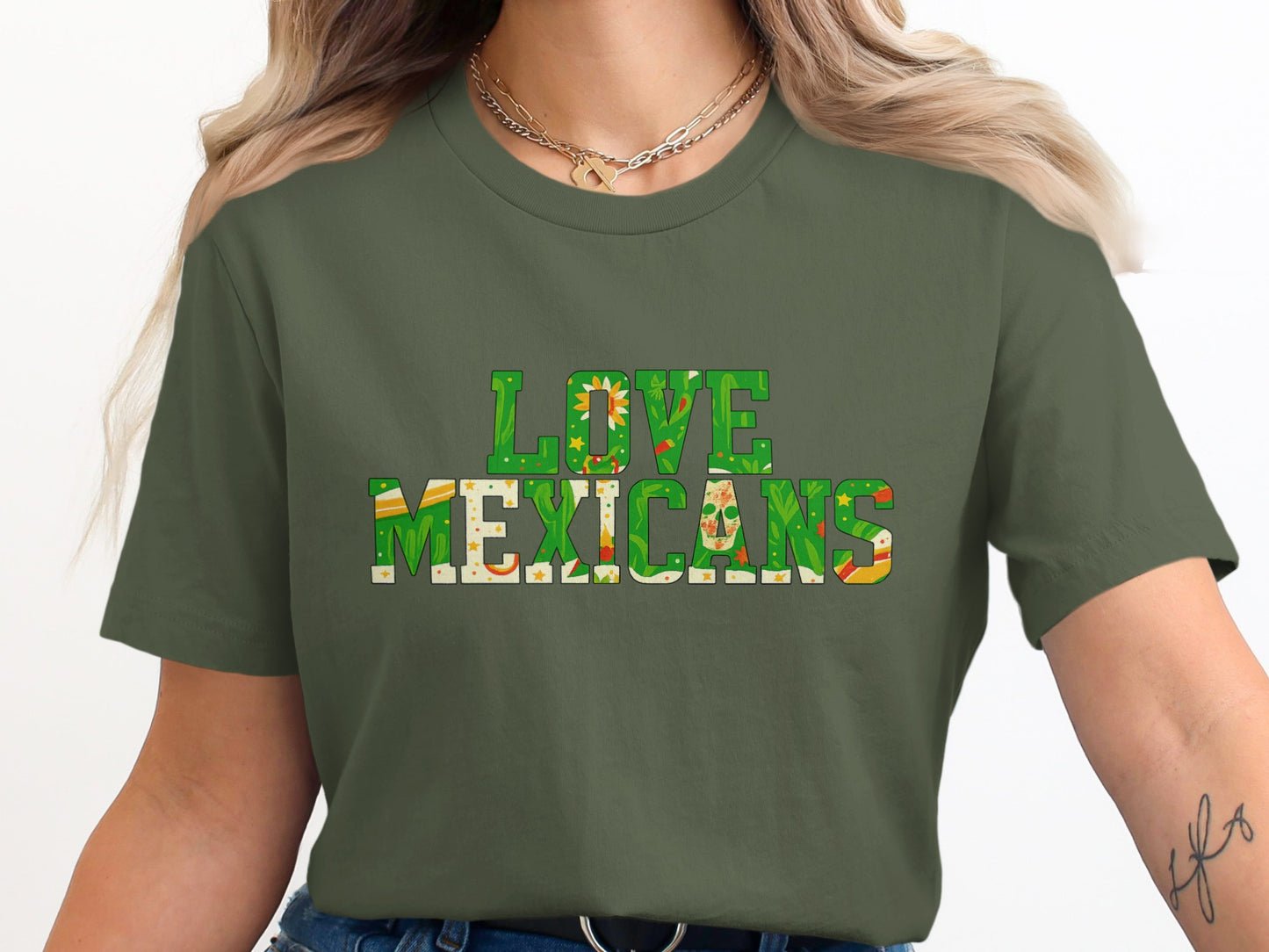 Love Mexicans Graphic T-Shirt product type