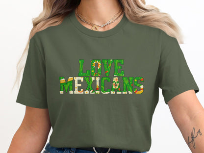 Love Mexicans Graphic T-Shirt product type