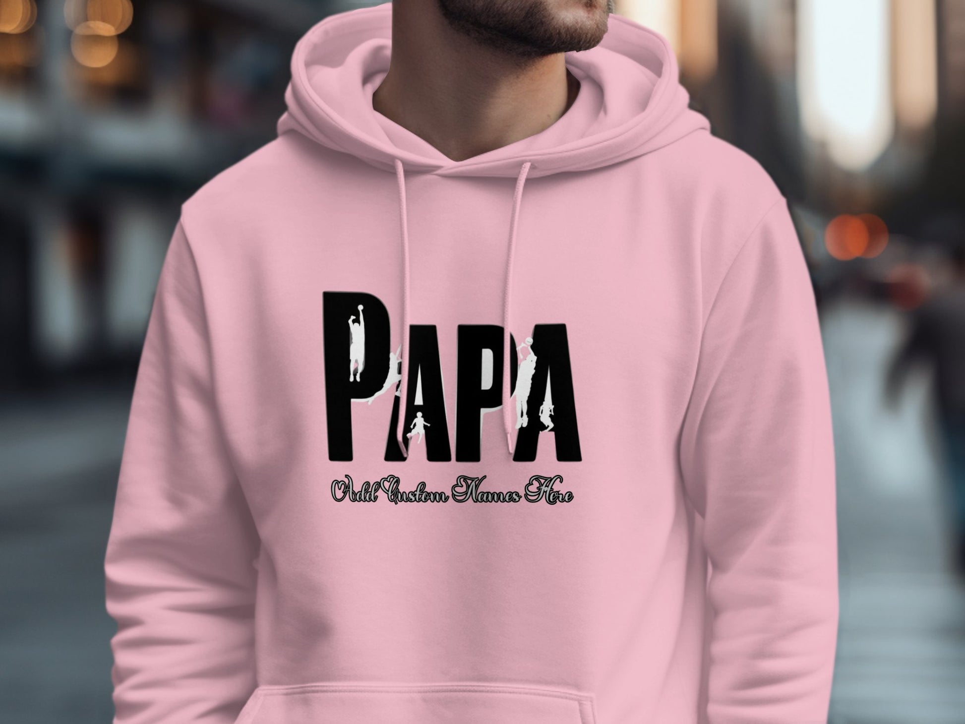 Stylish Papa Wild Western Theme Hoodie product