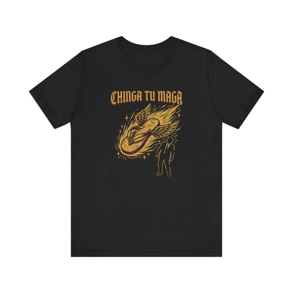 Chinga Tu MAGA T-Shirt, Anti Trump Political Tee, La Chancla Resist Shirt, Winged Flip Flop Funny Protest T-Shirts, Sarcastic Gift